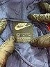 Nike 100% Nylon Color Block Red Track Jacket Size M - photo 6