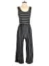 Xhilaration Stripes Gray Jumpsuit Size S - photo 1