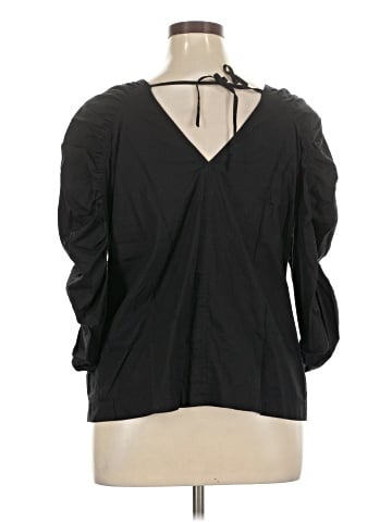 Ann Taylor LOFT 3/4 Sleeve Blouse (view 2)