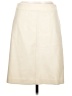 J.Crew 100% Wool Solid Ivory Wool Skirt Size 12 (tall) - photo 1