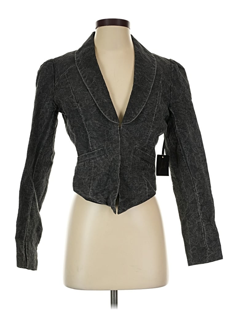 Pre-owned Jack By Bb Dakota Blazer Jacket In Gray