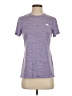Adidas 100% Polyester Purple Active T-Shirt Size S - photo 1