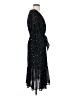 Point Sur 100% Polyester Stars Black Cocktail Dress Size 2 - photo 4