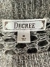 Decree Metallic Gray Pullover Sweater Size M - photo 7