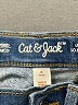 Cat & Jack Solid Blue Jeans Size 6 - photo 3