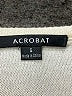 Acrobat Hearts Ivory Pullover Sweater Size S - photo 7