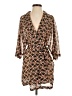 The Webster at Target 100% Polyester Brown Kimono Size XS - photo 1