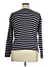 L.L.Bean 100% Cotton Stripes Blue Pullover Sweater Size XL - photo 2