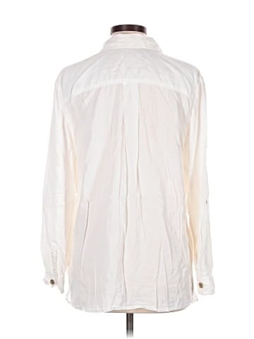 Charter Club 3/4 Sleeve Button-Down Shirt (view 2)