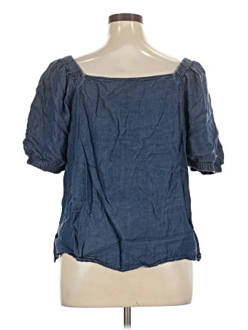 Anne Klein Short Sleeve Blouse (view 2)