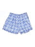Blue Rain 100% Polyester Print Blue Shorts Size M - photo 1