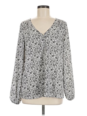 Ann Taylor LOFT Outlet Long Sleeve Blouse (view 1)