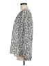 Ann Taylor LOFT Outlet 100% Polyester Gray Long Sleeve Blouse Size M - photo 5