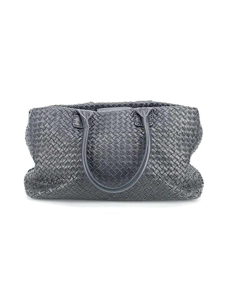 Pre-owned Donald J Pliner Tote Bag In Gray