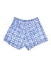 Blue Rain 100% Polyester Print Blue Shorts Size M - photo 2