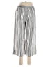 S&D Stripes Silver Casual Pants Size M - photo 2