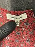 Max Studio 100% Polyester Red 3/4 Sleeve Blouse Size XL - photo 7