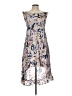 O'Neill 100% Viscose Floral Gray Cocktail Dress Size L - photo 1