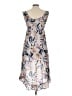 O'Neill 100% Viscose Floral Gray Cocktail Dress Size L - photo 2