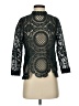 James Coviello 100% Polyester Black 3/4 Sleeve Top Size XS - photo 1
