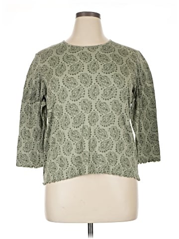 Croft & Barrow 3/4 Sleeve T-Shirt (view 1)