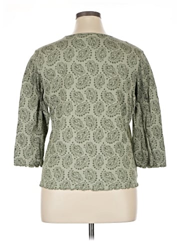 Croft & Barrow 3/4 Sleeve T-Shirt (view 2)