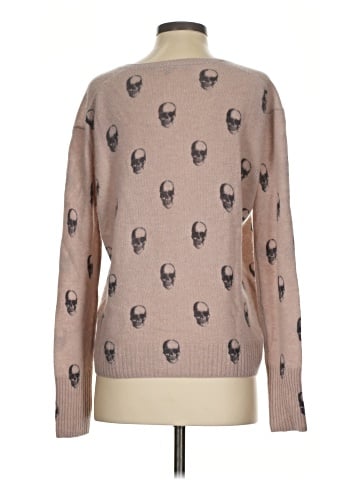 Skull Cashmere Cashmere Pullover Sweater (view 2)