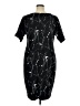 Boutique + Graphic Black Cocktail Dress Size 1X Plus - photo 2