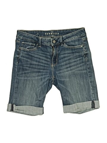 White House Black Market Denim Shorts (view 1)