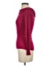 Bebe Burgundy Long Sleeve Top Size S - photo 5