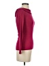 Bebe Burgundy Long Sleeve Top Size S - photo 4