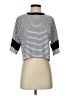 Sundry Stripes Silver Short Sleeve Turtleneck Size XS (0) - photo 1