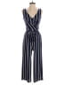Candie's Stripes Blue Jumpsuit Size XS - photo 1