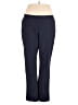 Nic + Zoe Solid Blue Active Pants Size 14 - photo 1