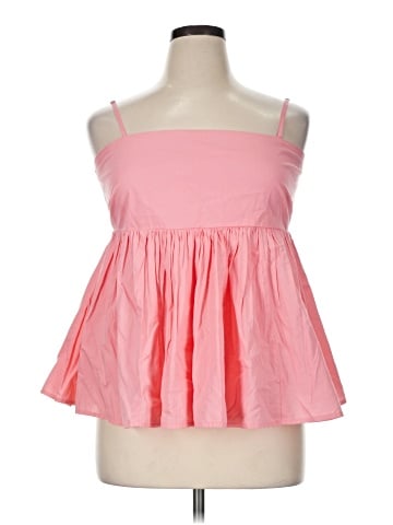 ELOQUII Sleeveless Blouse (view 1)