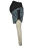 a:glow 100% Polyester Teal Shorts Size S - photo 5