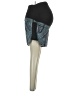 a:glow 100% Polyester Teal Shorts Size S - photo 4