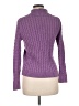 L.L.Bean 100% Cotton Purple Turtleneck Sweater Size M - photo 2