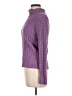 L.L.Bean 100% Cotton Purple Turtleneck Sweater Size M - photo 5