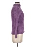 L.L.Bean 100% Cotton Purple Turtleneck Sweater Size M - photo 4