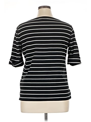 Lauren by Ralph Lauren Short Sleeve Top (view 2)