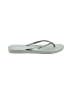 J.Crew Silver Flip Flops Size 11 - photo 1