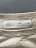 Zara Tan Long Sleeve T-Shirt Size 6 - photo 3
