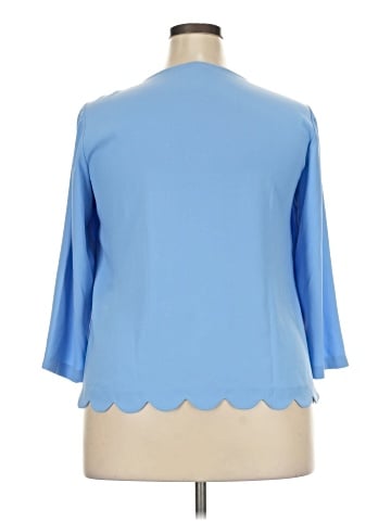 Talbots 3/4 Sleeve Blouse (view 2)