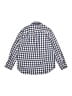 Crewcuts 100% Cotton Checkered-gingham Blue Long Sleeve Button-Down Shirt Size 6 - 7 - photo 2