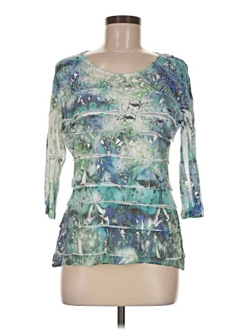Cubism 3/4 Sleeve T-Shirt (view 1)