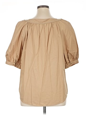 Lauren by Ralph Lauren Short Sleeve Blouse (view 2)