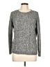 Karen Scott Tweed Gray Pullover Sweater Size L - photo 1