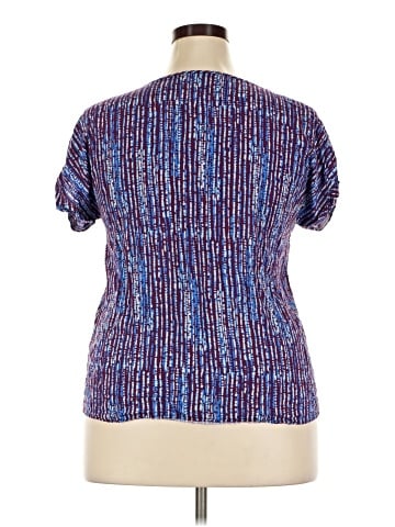 Attention Short Sleeve Blouse (view 2)