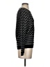 Joie Chevron-herringbone Black Pullover Sweater Size XS - photo 4
